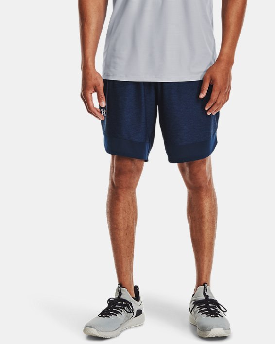 Men's UA Training Stretch Shorts, Navy, pdpMainDesktop image number 0